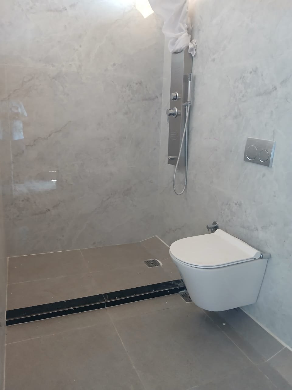 Luxury Bathroom Shower Panel & Concealed Flush